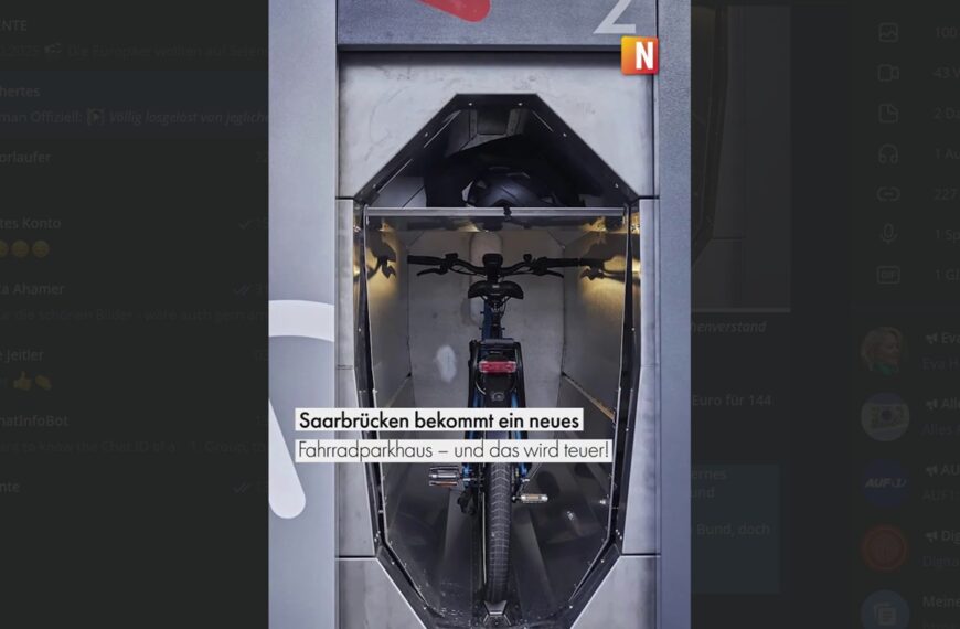 Fahrrad-Parkhaus: 3,5 Millionen Euro für 144 Stellplätze – das sind fast 25.000 € pro Rad!
