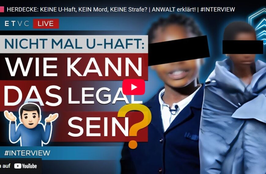HERDECKE: KEINE U-Haft, KEIN Mord, KEINE Strafe? | ANWALT erklärt! | #INTERVIEW