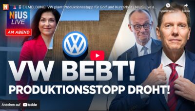 Mehr über den Artikel erfahren EILMELDUNG: VW plant Produktion Stopp für Golf und Kurzarbeit | NIUS Live
