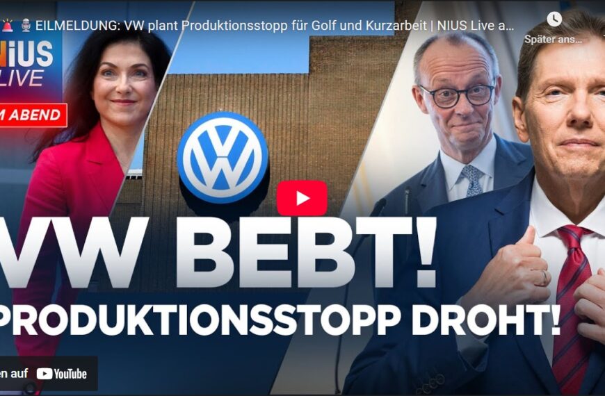 EILMELDUNG: VW plant Produktion Stopp für Golf und Kurzarbeit | NIUS Live