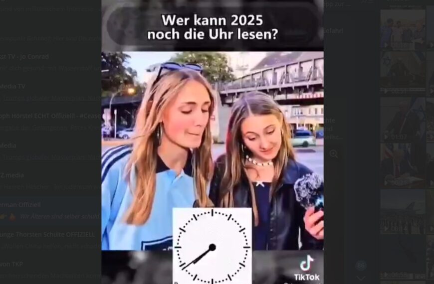 Wer kann 2025 noch die Uhr lesen?