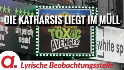 Mehr über den Artikel erfahren Die Katharsis liegt im Müll | Von Paul Clemente