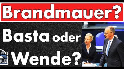 Mehr über den Artikel erfahren AfD baut Vorsprung auf Union aus! Heute Präsidium zum Umgang mit der Brandmauer-Debatte!