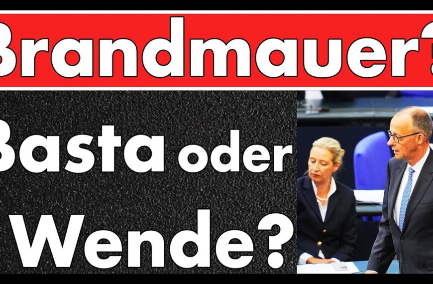 AfD baut Vorsprung auf Union aus! Heute Präsidium zum Umgang mit der Brandmauer-Debatte!