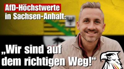 Mehr über den Artikel erfahren AfD-Höchstwerte in Sachsen-Anhalt: „Wir sind auf dem richtigen Weg!“  | Ulrich Siegmund (AfD)