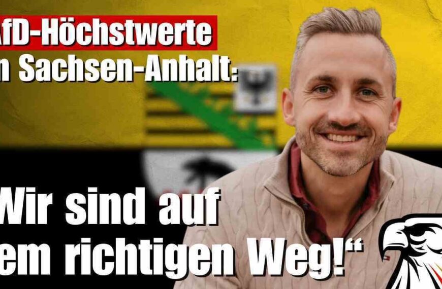 AfD-Höchstwerte in Sachsen-Anhalt: „Wir sind auf dem richtigen Weg!“ | Ulrich Siegmund (AfD)