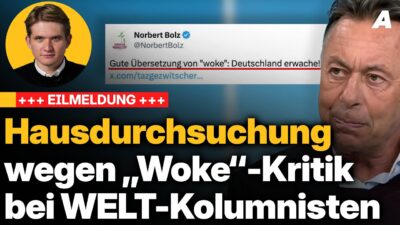 Mehr über den Artikel erfahren Angriff auf die Meinungsfreiheit: Durchsuchung bei Norbert Bolz | Newsroom