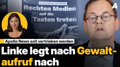 Mehr über den Artikel erfahren Apollo News vertreiben: Linkspartei lässt nicht locker | Newsroom