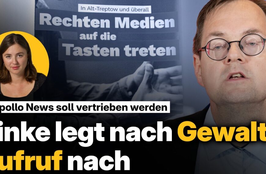 Apollo News vertreiben: Linkspartei lässt nicht locker | Newsroom
