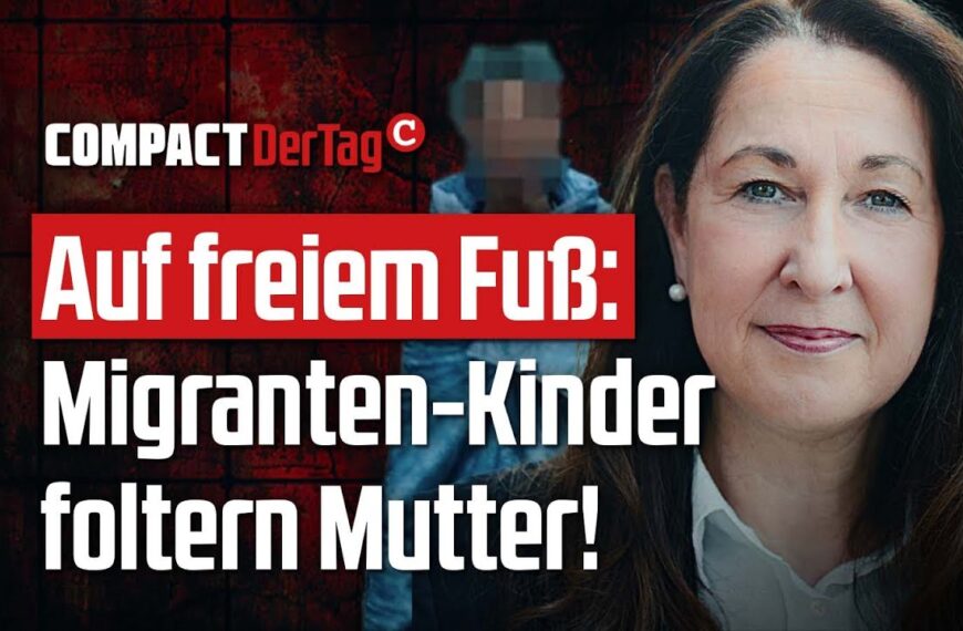 Auf freiem Fuß: Migranten-Kinder foltern Mutter!💥