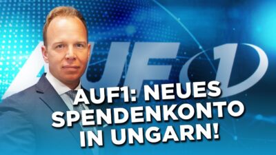 Mehr über den Artikel erfahren AUF1 hat neues Spendenkonto in Ungarn! Die nächsten Monate sind entscheidend!