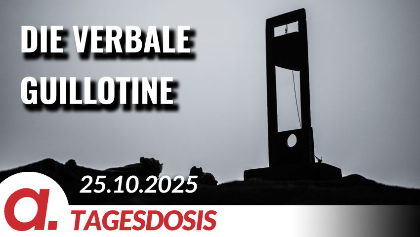 Die verbale Guillotine | Von Janine Beicht