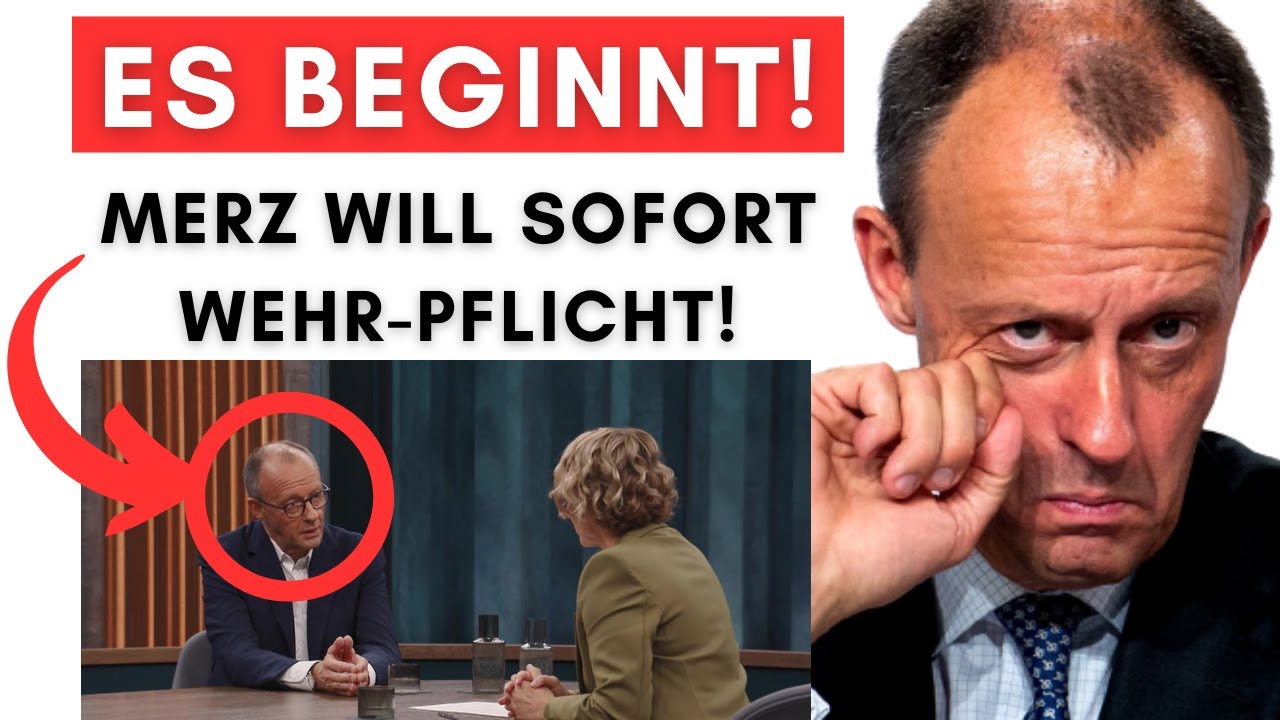 Mehr über den Artikel erfahren Bei Miosga: Merz will 80.000 deutsche Soldaten für die Front!