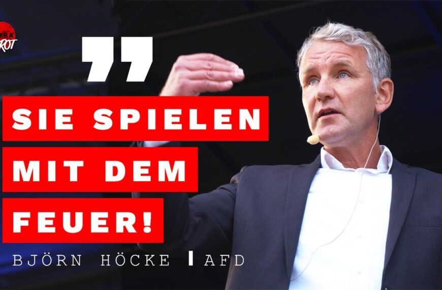 Björn Höcke: Sie spielen mit dem Feuer des Krieges!