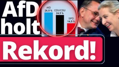 Mehr über den Artikel erfahren Breaking: AfD sprengt nächste Umfrage!