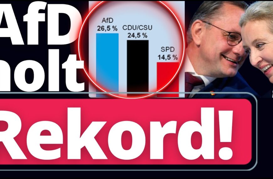Breaking: AfD sprengt nächste Umfrage!
