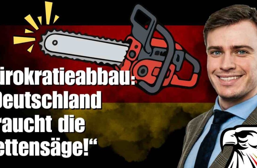 Bürokratieabbau: „Deutschland braucht die Kettensäge!“ | Jurij Kofner (AfD)