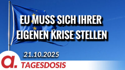 Mehr über den Artikel erfahren EU muss sich ihrer eigenen Krise stellen | Von Thomas Röper
