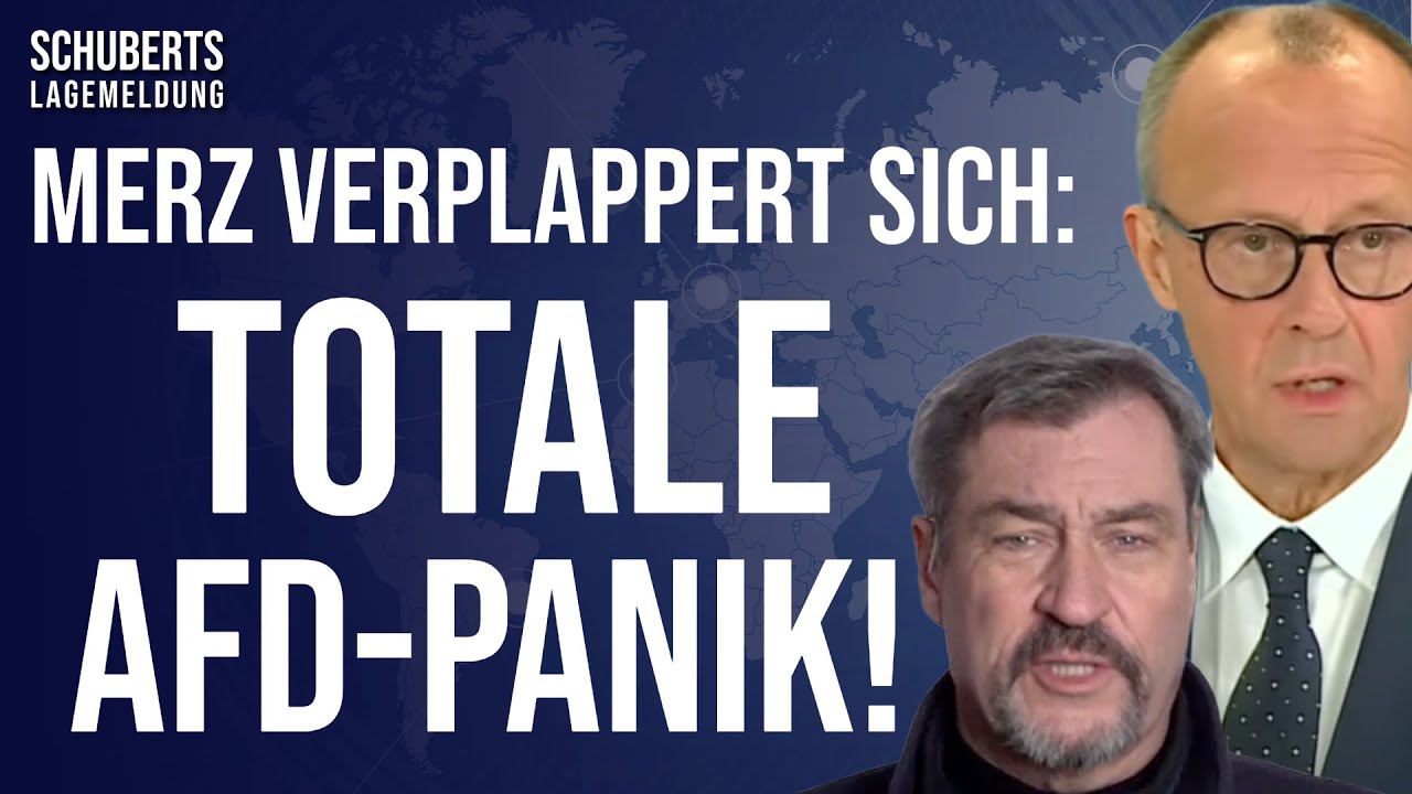 Mehr über den Artikel erfahren CDU/CSU völlig von Sinnen: DAS hat Söder wirklich behauptet💥Neuer Anti-AfD-Generalplan! + ARD-Eklat!