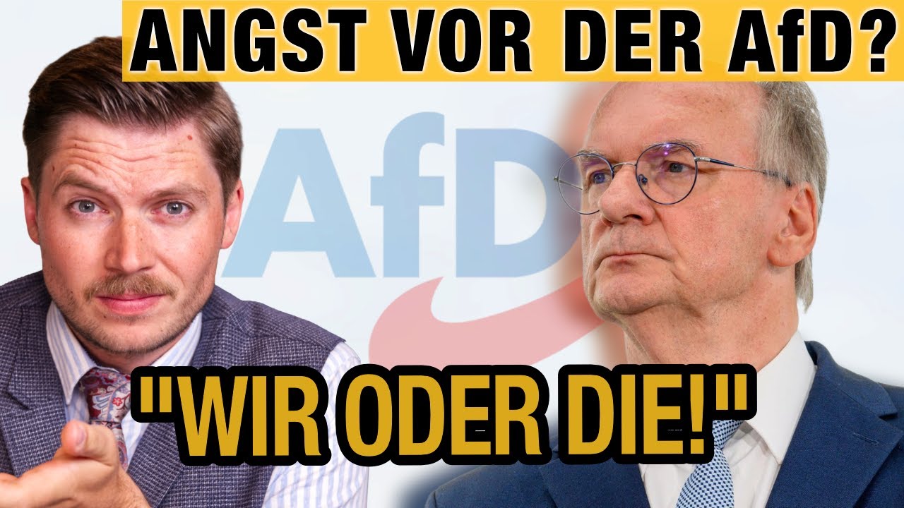 CDU-Ministerpräsident hat ANGST vor der AfD? „Es geht ums Ganze. Wir oder die“