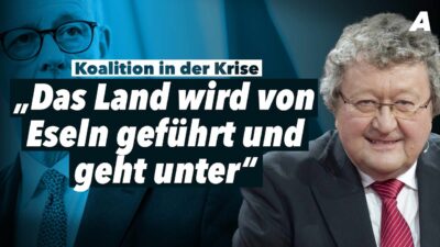 Mehr über den Artikel erfahren „Das Land verrottet immer weiter“ – Prof. Werner J. Patzelt im Gespräch