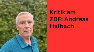 Mehr über den Artikel erfahren „Das ZDF hat mich kalt gestellt!“ Andreas Halbach im Gespräch