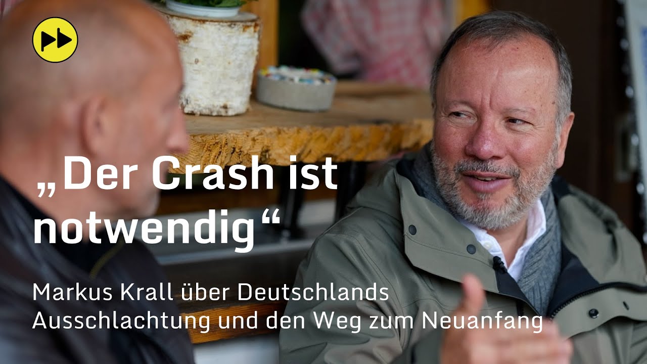 Mehr über den Artikel erfahren „Der Crash ist notwendig“: Markus Krall über Deutschlands Ausschlachtung und den Weg zum Neuaufbau