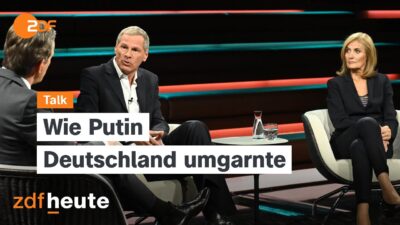 Mehr über den Artikel erfahren Deutschlands Russlandpolitik: Von Euphorie zu Ernüchterung | Markus Lanz vom 23. Oktober 2025