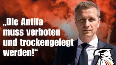 Mehr über den Artikel erfahren „Die Antifa muss verboten und trockengelegt werden!“ | Petr Bystron (AfD | MdEP)