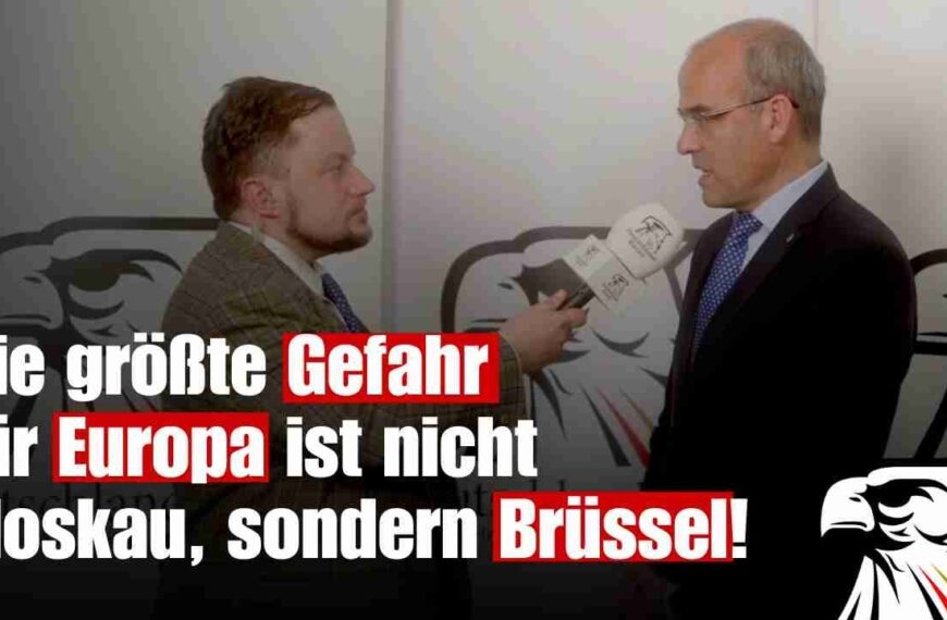 Die größte Gefahr für Europa ist nicht Moskau, sondern Brüssel! | Rainer Rothfuß (MdB | AfD Bayern)