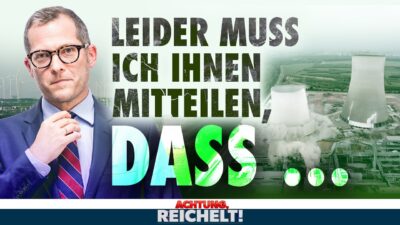 Mehr über den Artikel erfahren Die Klima-Ideologie stürzt uns ins Unglück! | Achtung, Reichelt! vom 16.10.2025