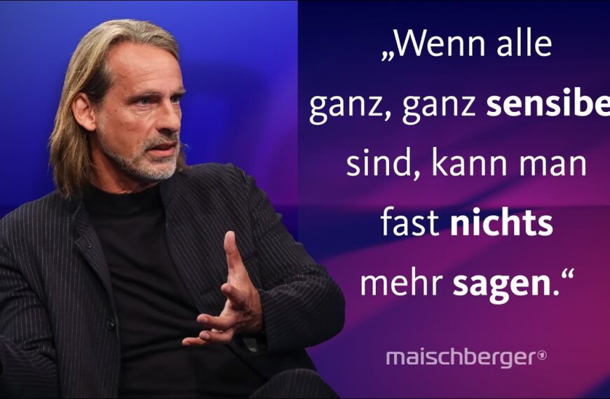 „Die Meinungstoleranz ist geringer geworden“: Richard David Precht im Gespräch | maischberger