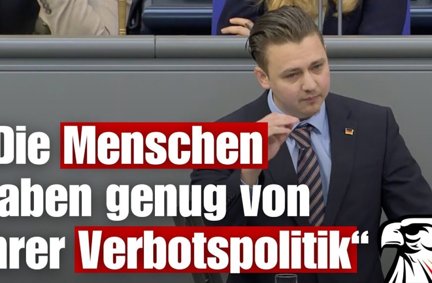 „Die Menschen haben genug von Ihrer Verbotspolitik“ – Abrechnung mit „grüner“ Klimapolitik
