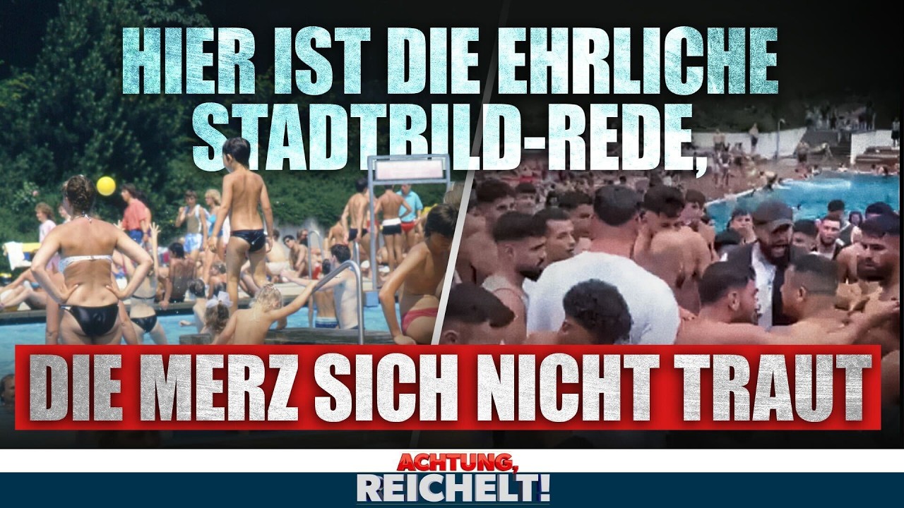 Mehr über den Artikel erfahren DIESE ehrliche Stadtbild-Rede würde sich Merz niemals trauen! | Achtung, Reichelt!