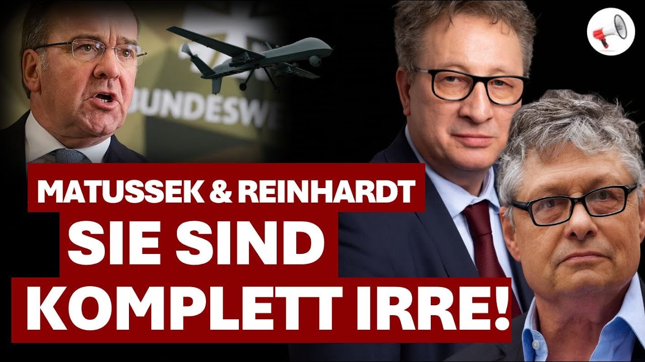 Mehr über den Artikel erfahren Drohnen-Hysterie, NATO-Spannungsfall und ein peinlicher Festakt | Matussek & Reinhardt #34