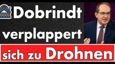Mehr über den Artikel erfahren Innenminister Dobrindt sagt die Wahrheit über Drohnen im Himmel und keiner merkt es!