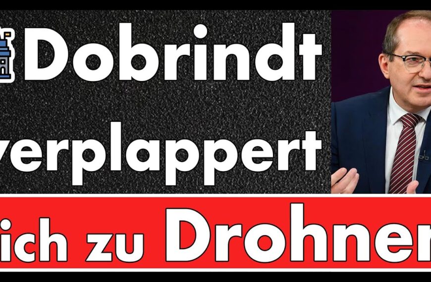 Innenminister Dobrindt sagt die Wahrheit über Drohnen im Himmel und keiner merkt es!