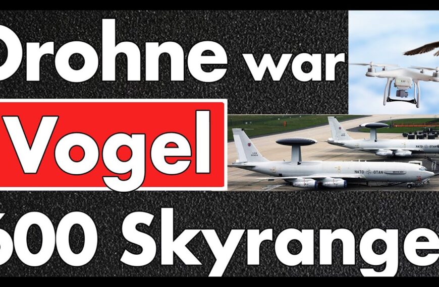 Drohnenalarm über Nato-Stützpunkt war nur ein Vogel? Lügen bei Markus Lanz & 600 Skyranger Panzer!