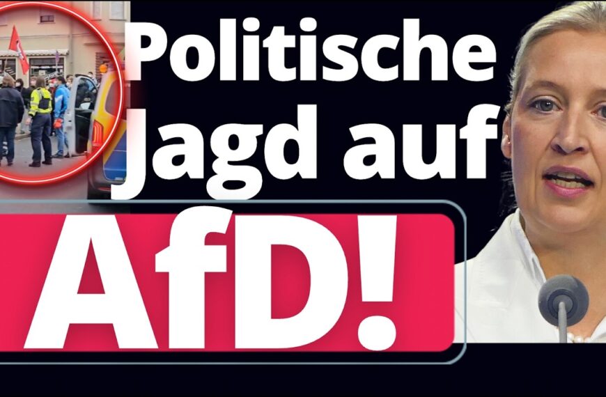 Eilmeldung: Gewalt gegen AfD eskaliert!