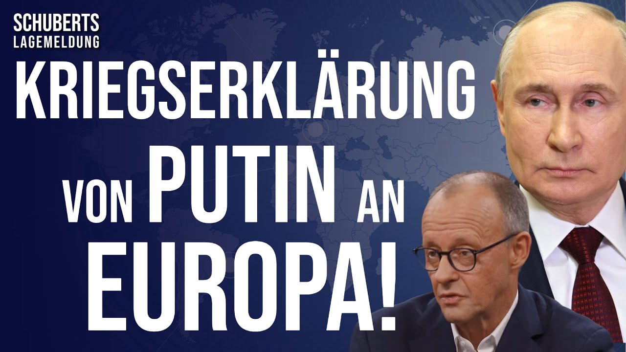 Mehr über den Artikel erfahren Eilt💥Putin-Ankündigung schockt Berlin💥Schwere Vorwürfe gegen Merz💥Putin spricht über AfD💥Merkel-Eklat