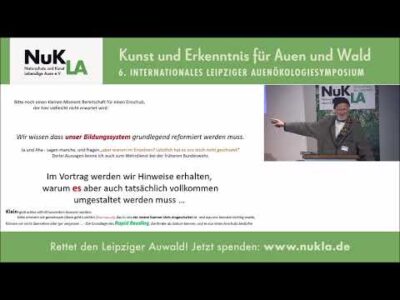 Mehr über den Artikel erfahren Einführungsvortrag vom 18.9. zum 6. Internat. Auensymposium in Leipzig