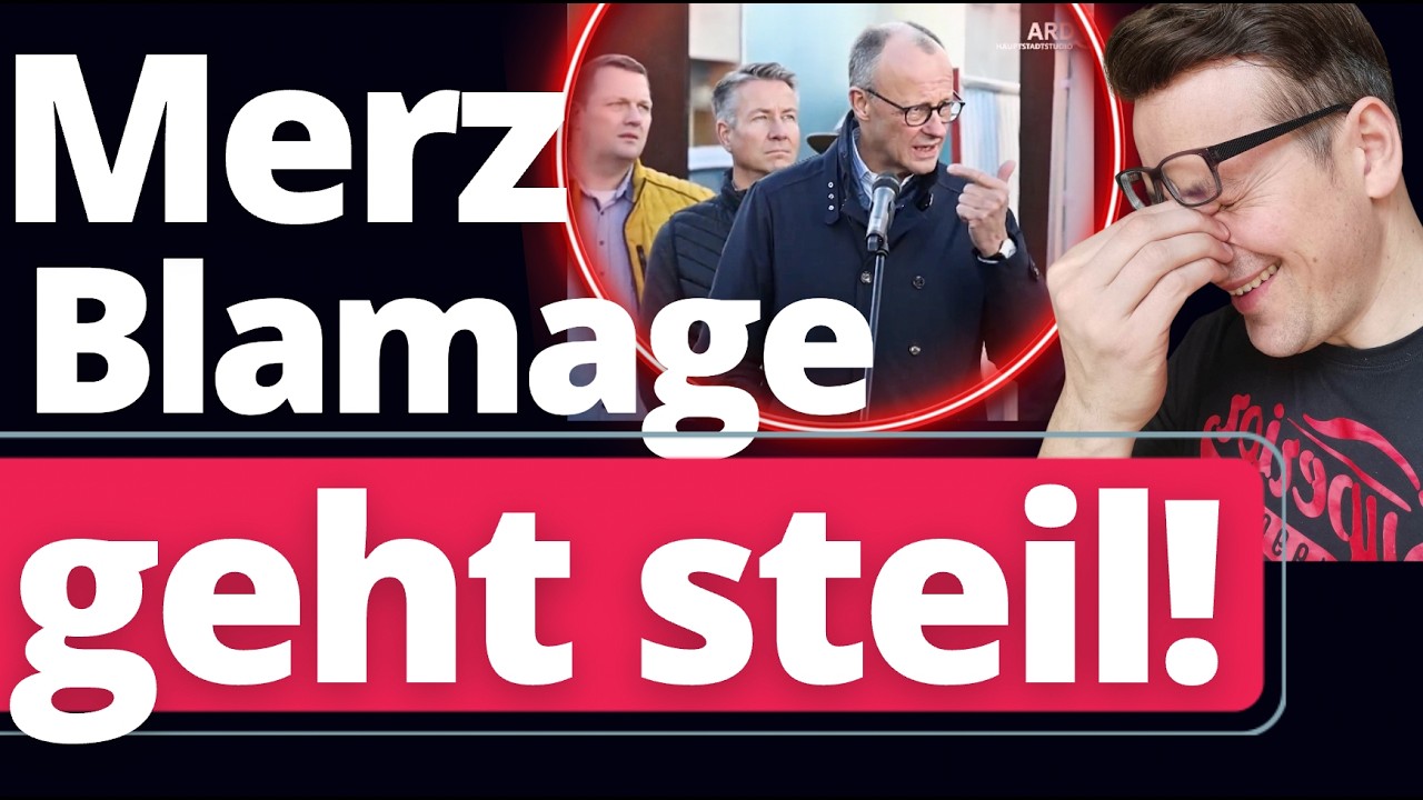 Mehr über den Artikel erfahren Eklat auf Marktplatz: Nicht mal 10 Leute applaudieren Merz!