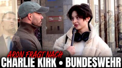 Mehr über den Artikel erfahren „Er war halt einfach ein Faschist für mich“ – Straßenumfrage über Charlie Kirk & Bundeswehr