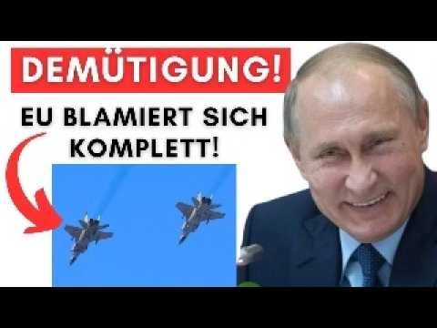 Erneut russische Kampfjets in EU-Raum – Aber EU zieht den Schwanz ein!