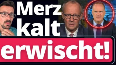 Mehr über den Artikel erfahren 🚨 Merz außer Kontrolle: Moderator bringt ihn völlig aus der Fassung!