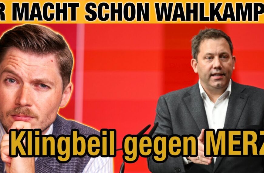 Finanzminister Klingbeil macht Stimmung gegen MERZ! Ministerium teilt Wahlkampfrede!