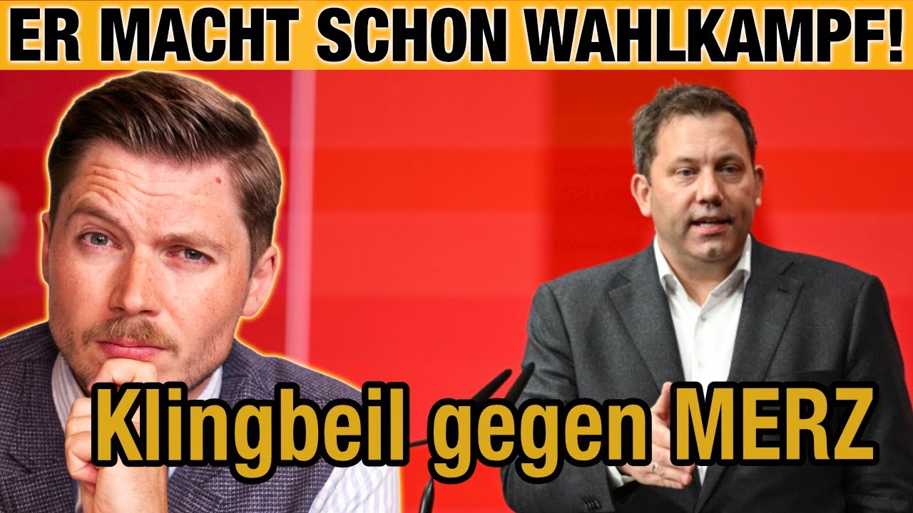 Mehr über den Artikel erfahren Finanzminister Klingbeil macht Stimmung gegen MERZ! Ministerium teilt Wahlkampfrede!