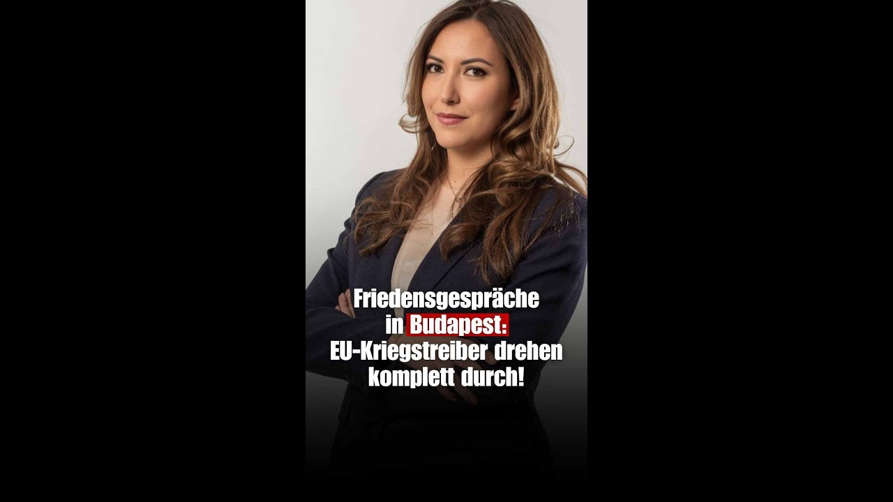 Mehr über den Artikel erfahren Friedensgespräche in Budapest: EU-Kriegstreiber drehen komplett durch! | Petra Steger (FPÖ)