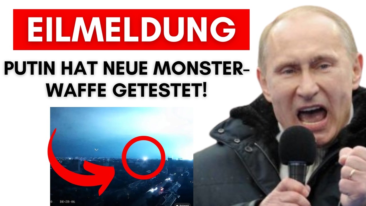 Game-Changer: Putin testet Plasma Burst EMP Waffe – Katastrophe für Selensky!