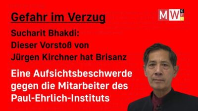 Mehr über den Artikel erfahren Gefahr im Verzug – ein brisanter Vorstoß von Dr. Jürgen Kirchner